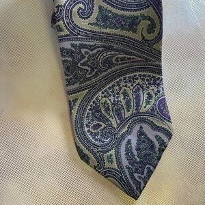 ROBERT Talbott For A.O.White 100% Silk Tie
